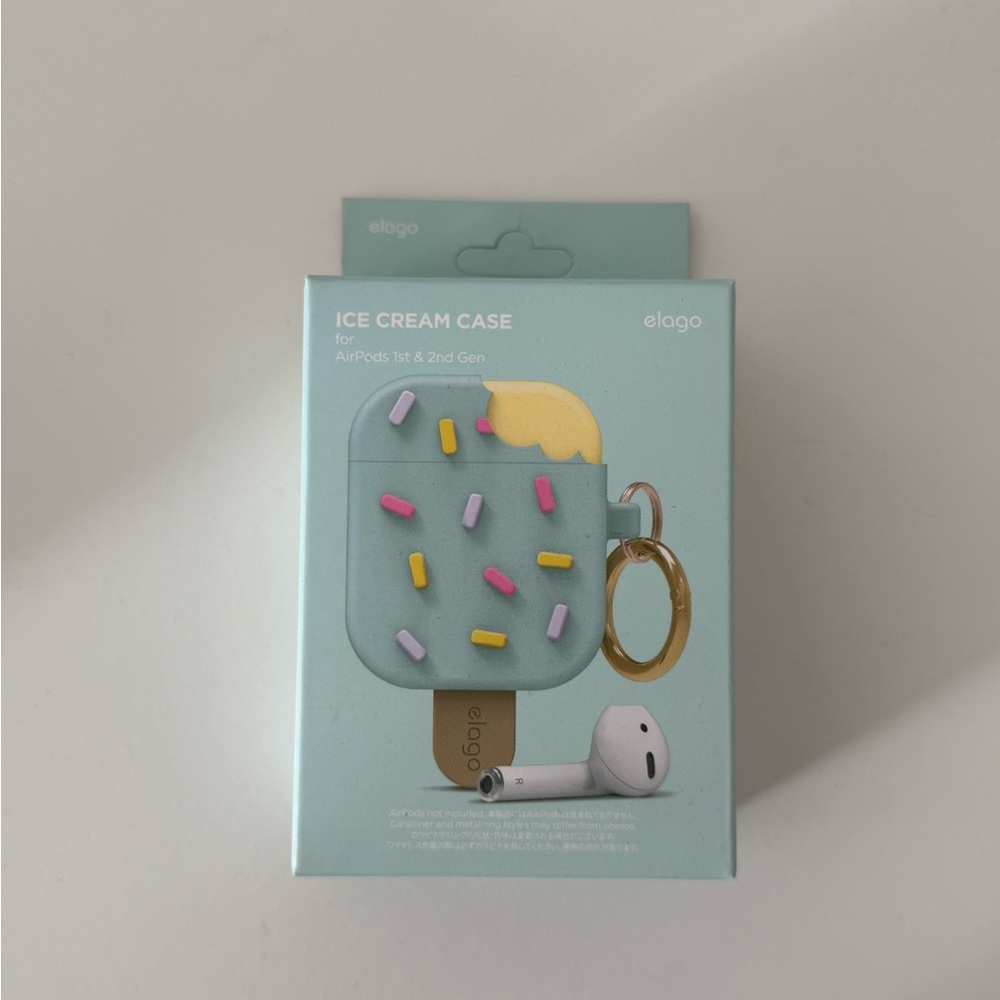 Ice Cream Case for AirPods - Mint Green